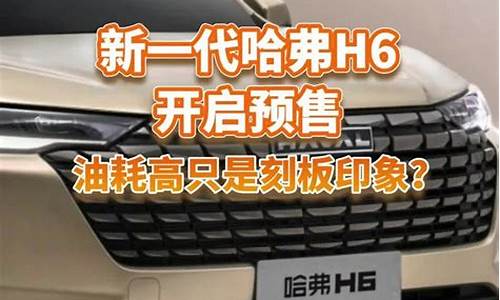 长城汽车哈弗h6油耗_长城汽车哈弗h6油耗怎么样