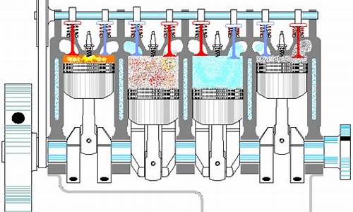 汽车发动机动画演示_发动机动画